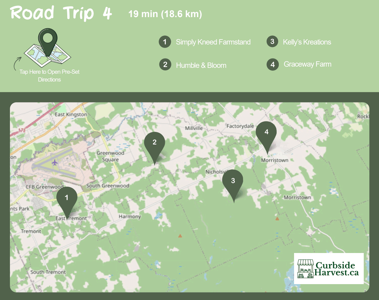 Road Trip 4 — Annapolis County route preview