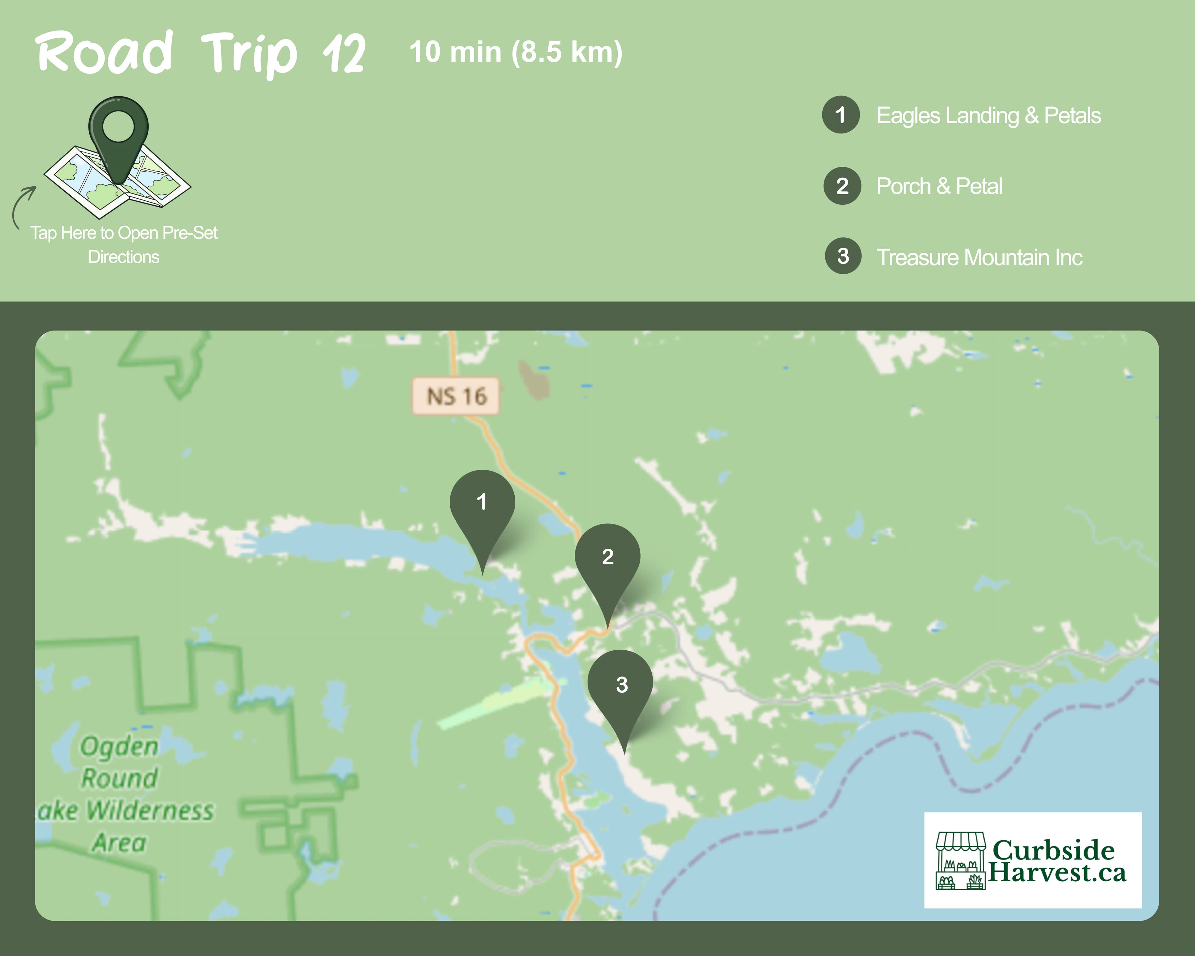 Around Boylston — Guysborough County route preview